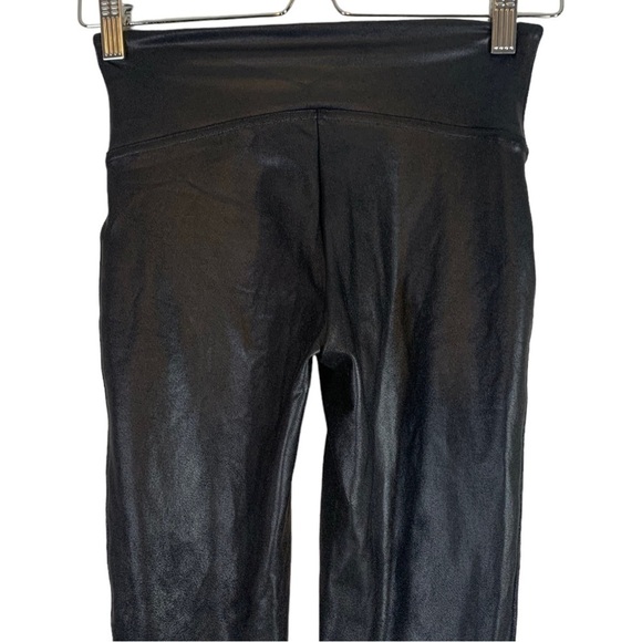 Spanx Faux Leather Leggings Size Small - Picture 6 of 9